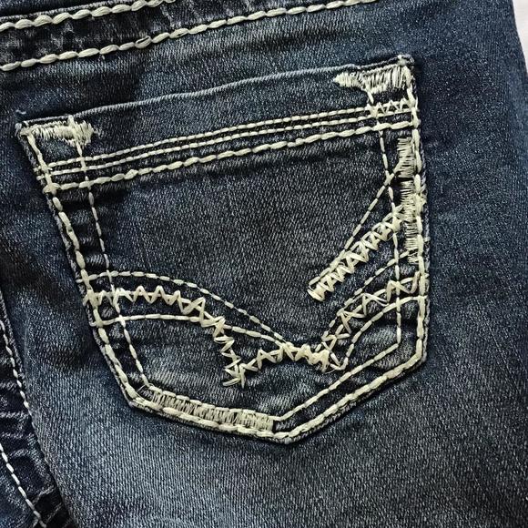 🔴𝗕𝗢𝗚𝗢🔴b-unit warehouse one size 28 maternity jeans - Picture 5 of 16